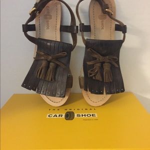 EUC Car Shoe (Prada Group) Donna Sandal 6.5